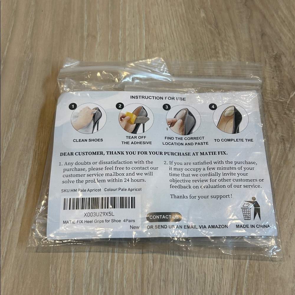 Heel Grip Liners Cushions Inserts for Loose Shoes, New - Picture 4 of 5